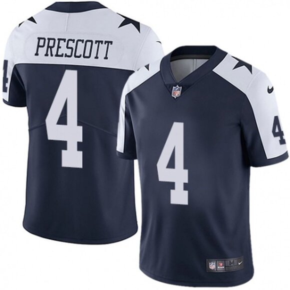 Mens Youths Kids Womens 4 Dak Prescott Navy StitchedJersey